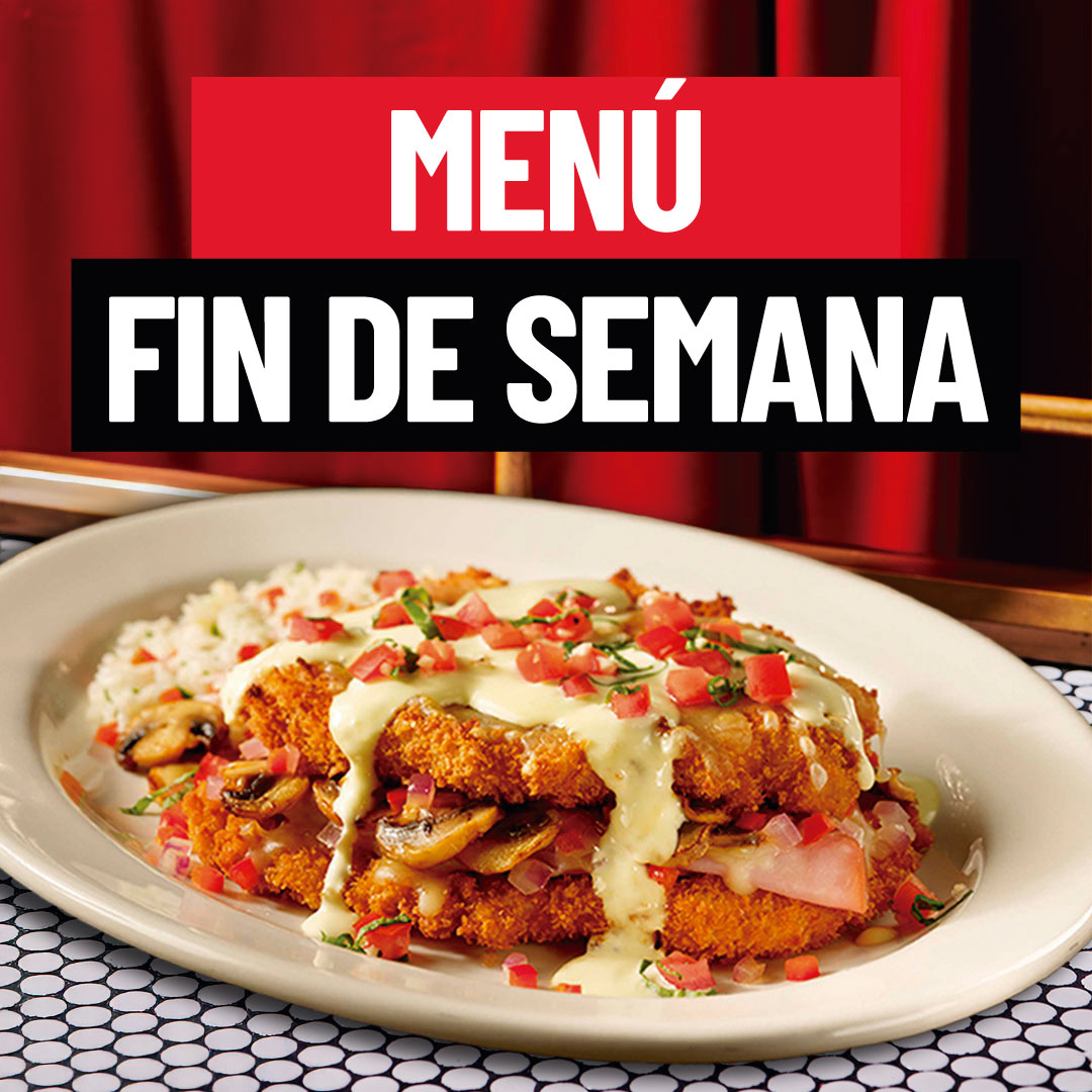 Menú Fin De Semana